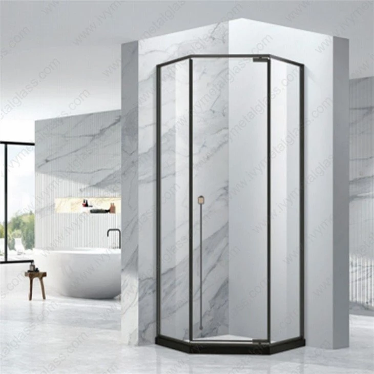 diamond shaped shower enclosure
