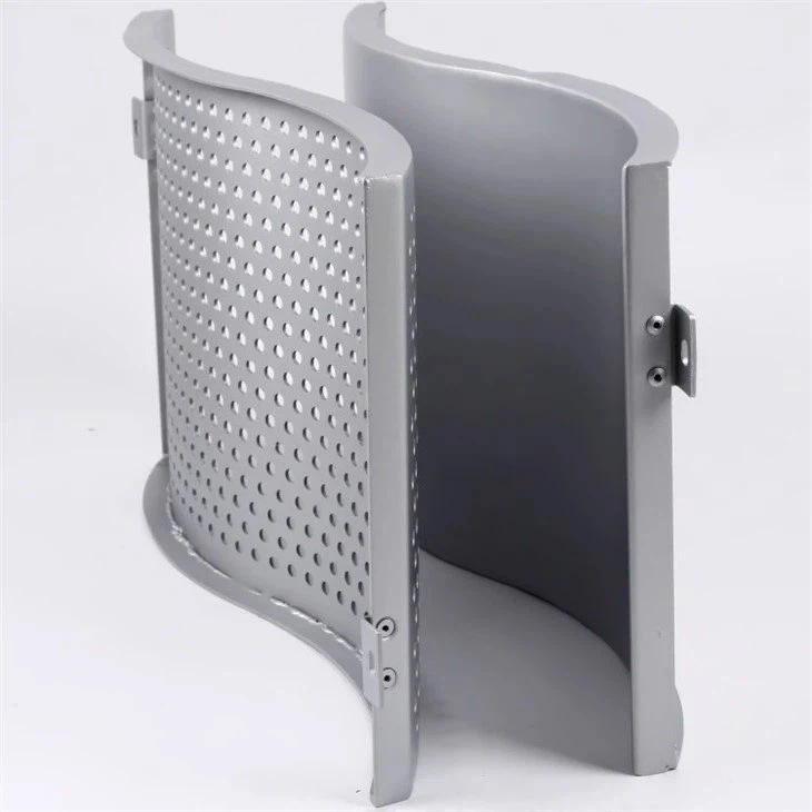 Aluminum Double Curved Decoration Facade